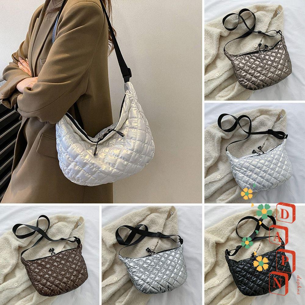 DAPHS Túi Đeo Chéo Vai Bằng Vải Cotton Thời Trang Sành Điệu Cho Nữ