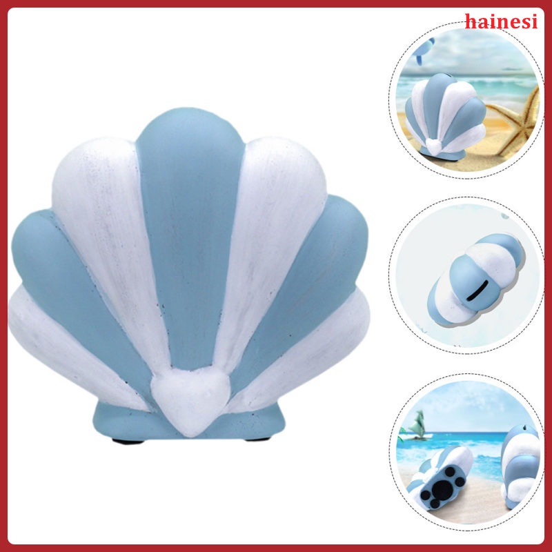 Ống Tiết Kiệm Hình Vỏ Sò Phong Cách Hawaii Độc Đáo