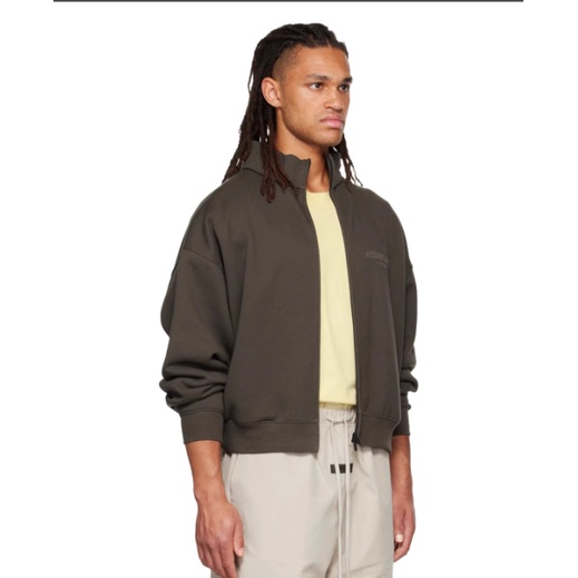 Hàng Có Sẵn!❤❤ Áo Khoác Thể Thao Dáng Rộng Phối Khóa Kéo Thời Trang Xuân Thu Cho Nam Và Nữ