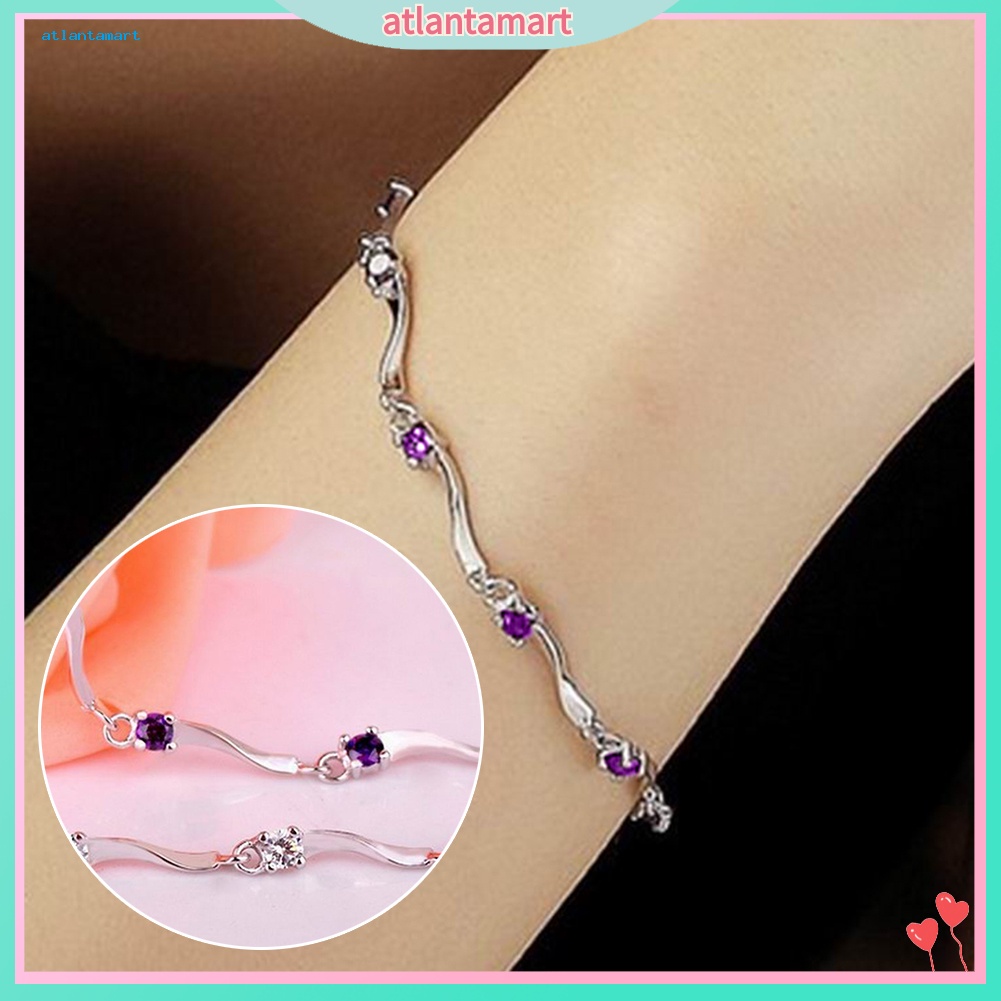 Túi Đựng Đồ Dùng Cao Cấp Tiện Dụng| Vòng Tay Thời Trang Đính Đá Zircon Có Thể Điều Chỉnh Cho Nữ