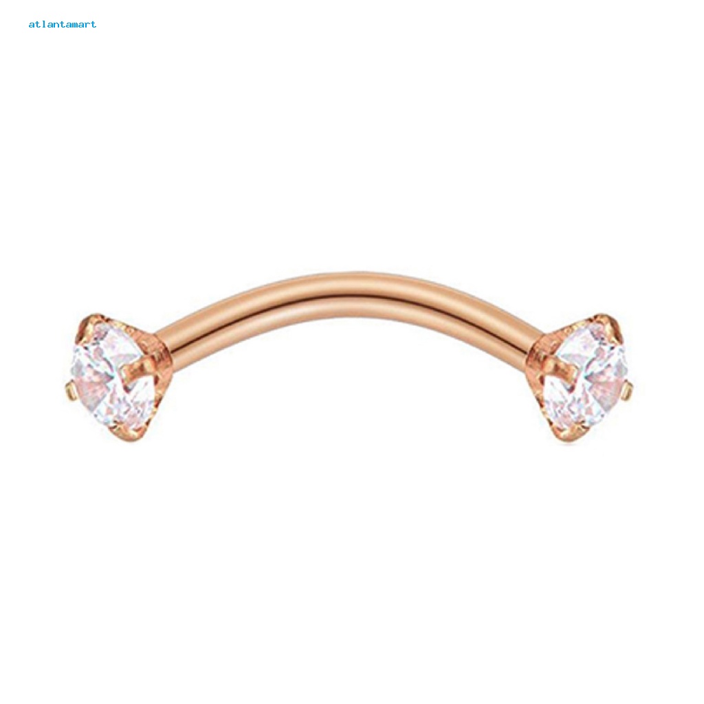 Túi Đựng Đồ Dùng Cao Cấp Tiện Dụng| Khuyên Xỏ Lông Mày Bằng Thép Đính Đá Zircon Chống Mòn Thời Trang Cho Nữ