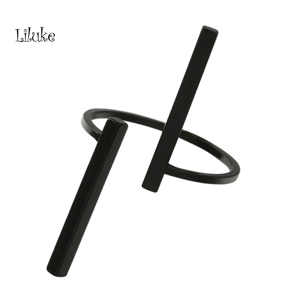 Nhẫn Tròn Hở Chất Liệu Kim Loại Thân Thiện Với Da Thời Trang