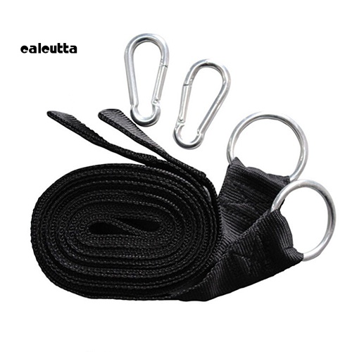 Dây Treo Võng Bằng Nilon Kèm Khóa Tiện Dụng Cho Hoạt Động Cắm Trại Ngoài Trời