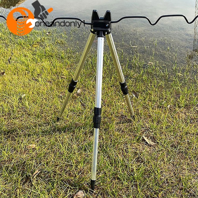 Giá Đỡ Cần Câu Cá Bằng Hợp Kim Nhôm Dày Dặn Có Thể Gấp Gọn Tiện Dụng