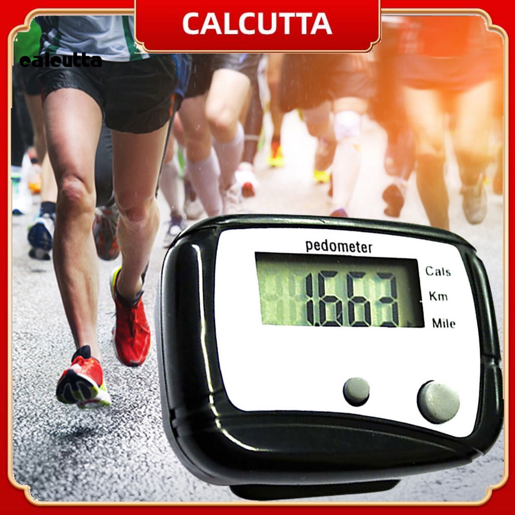 Máy Đếm Bước Đi Bộ Đếm Bước Chân Tiết Kiệm Pin Bằng ABS Đa Năng