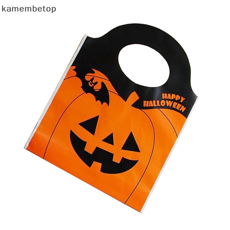 Bộ 50 Túi Đựng Kẹo Halloween Có Tay Cầm