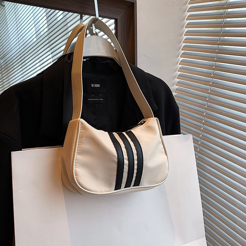 Túi Xách Đeo Vai / Kẹp Nách Chất Liệu Nylon Kích Cỡ Lớn Phong Cách Thời Trang Hàn