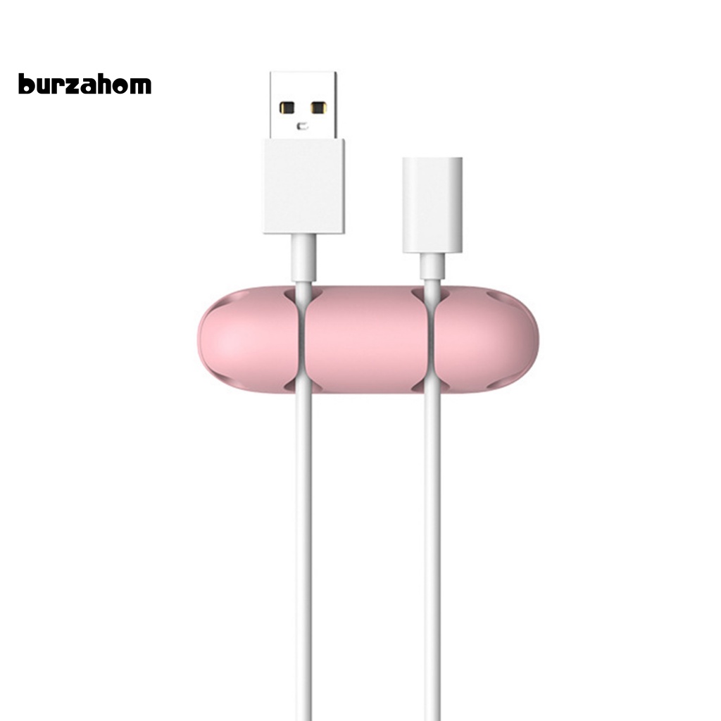 Kẹp Cố Định Dây Cáp USB Bằng Silicone Linh Hoạt Không Cần Khoan Lỗ