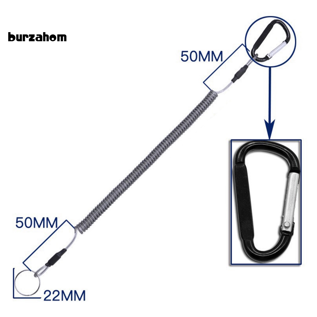 Móc Khóa Dây Lò Xo Chống Trộm Chống Mất An Toàn