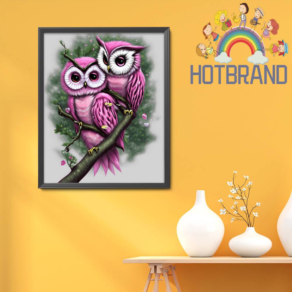 Toàn Bộ Tranh Thêu Chữ Thập 11CT Hình Con Cú