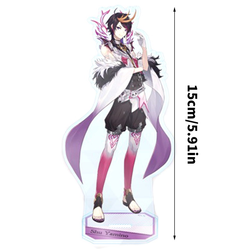 Mô Hình Nhân Vật Nijisanji Cầu Vồng Trong Phim Hoạt Hình Luxiem 15CM Kèm Giá Đỡ