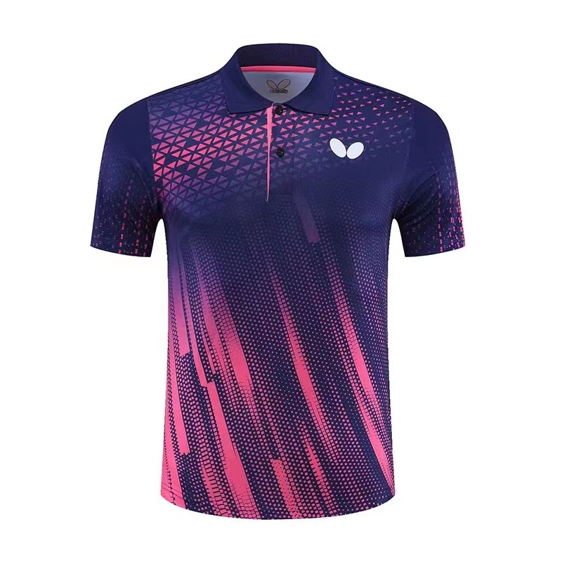 Áo Thun Bóng Bàn Thoáng Khí Mau Khô Mẫu Mới Nhất 2023 Dành Cho Nam Nữ