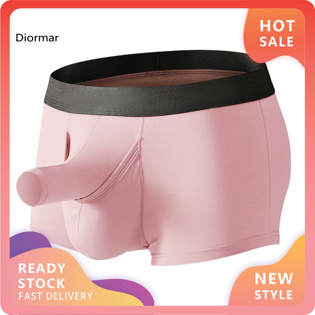 Quần Lót Chữ U Lưng Thun Phối Màu Sắc Đơn Giản Cho Nam