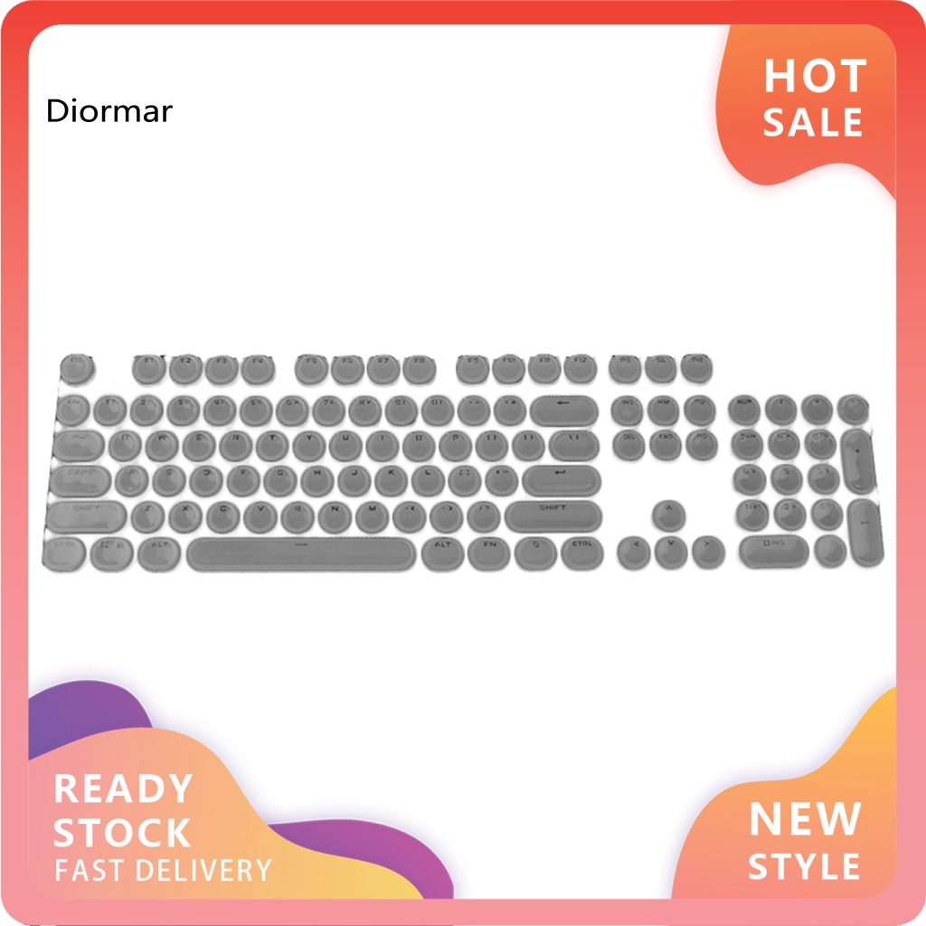 Bộ 104 Nút Bàn Phím Tròn Chống Mòn Thay Thế Cho Máy Tính