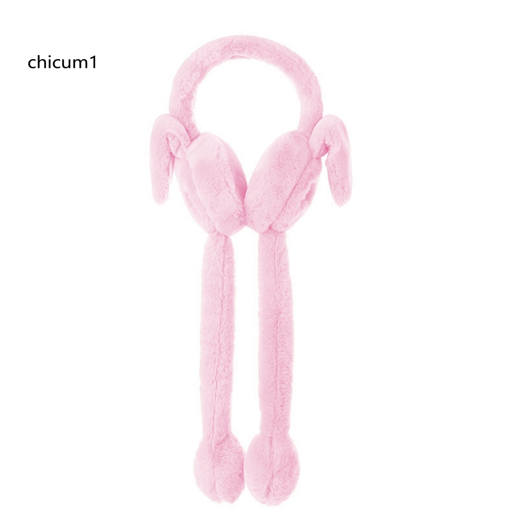 Chụp Tai Giữ Ấm Chống Lạnh Hình Thỏ Dễ Thương