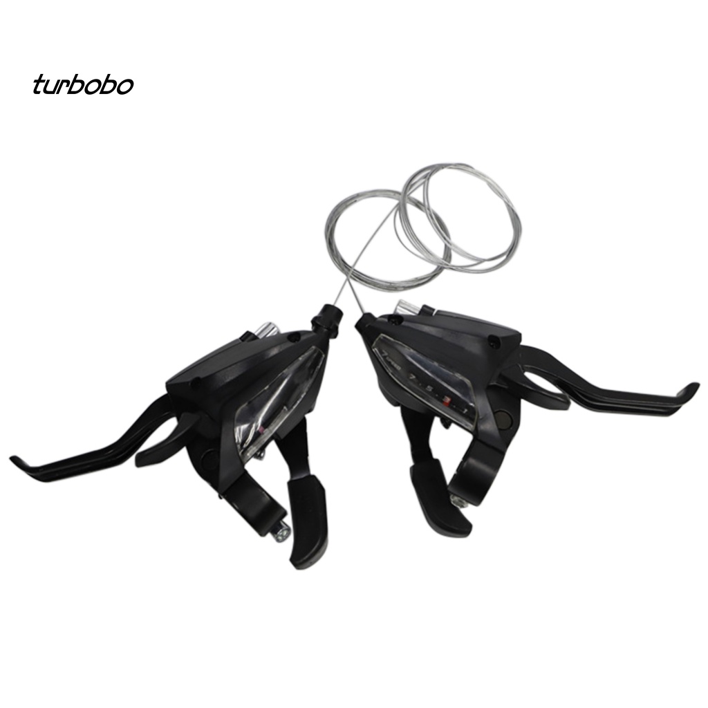 Turbobobo 2 Cần Gạt Số EF500 ABS 3x7 Tốc Độ Cho Xe Đạp Leo Núi