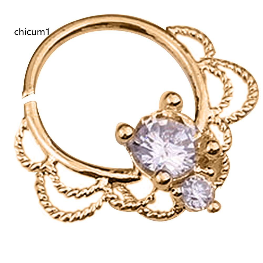 1 Khuyên Mũi Đính Đá Thời Trang Cá Tính