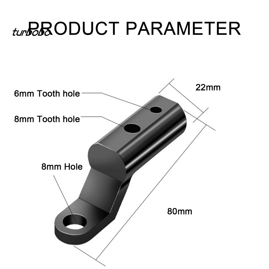 Turbobobo Giá Đỡ Gắn Tay Lái Xe Đạp Chống Rung Chịu Được Mài Mòn