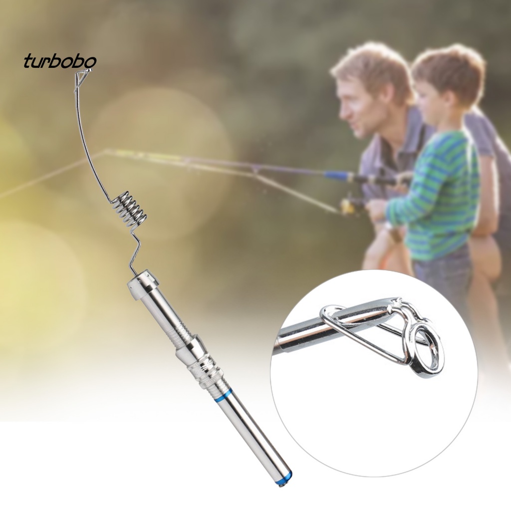 Cần Câu Cá Mini Siêu Nhẹ Bằng Thép Không Gỉ Cao Cấp