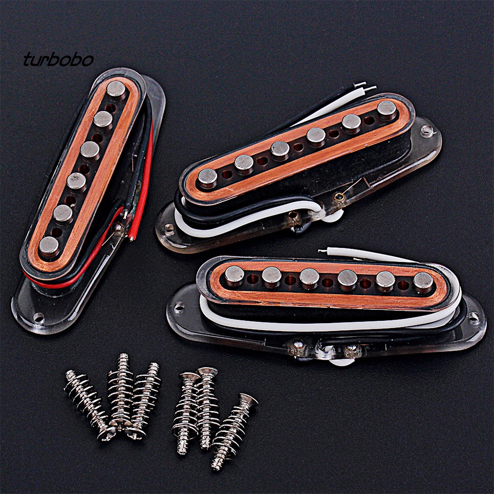 Set 3 Phụ Kiện Pickup 6 Dây 48 / 50 / 52mm Chuyên Dụng Cho Đàn Guitar