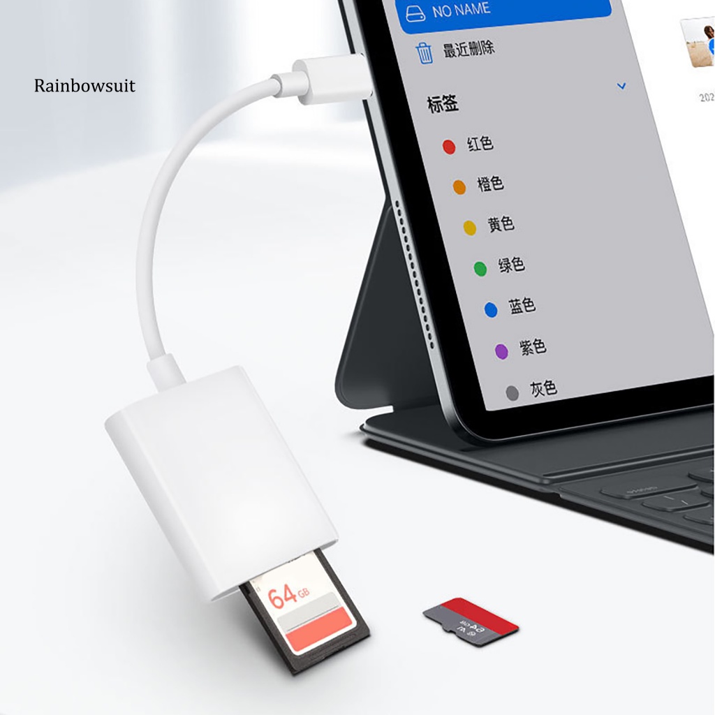 Đầu Đọc Thẻ Nhớ 8Pin Sang SD / TF Tốc Độ Cao Chống Mòn Đa Năng Tiện Dụng