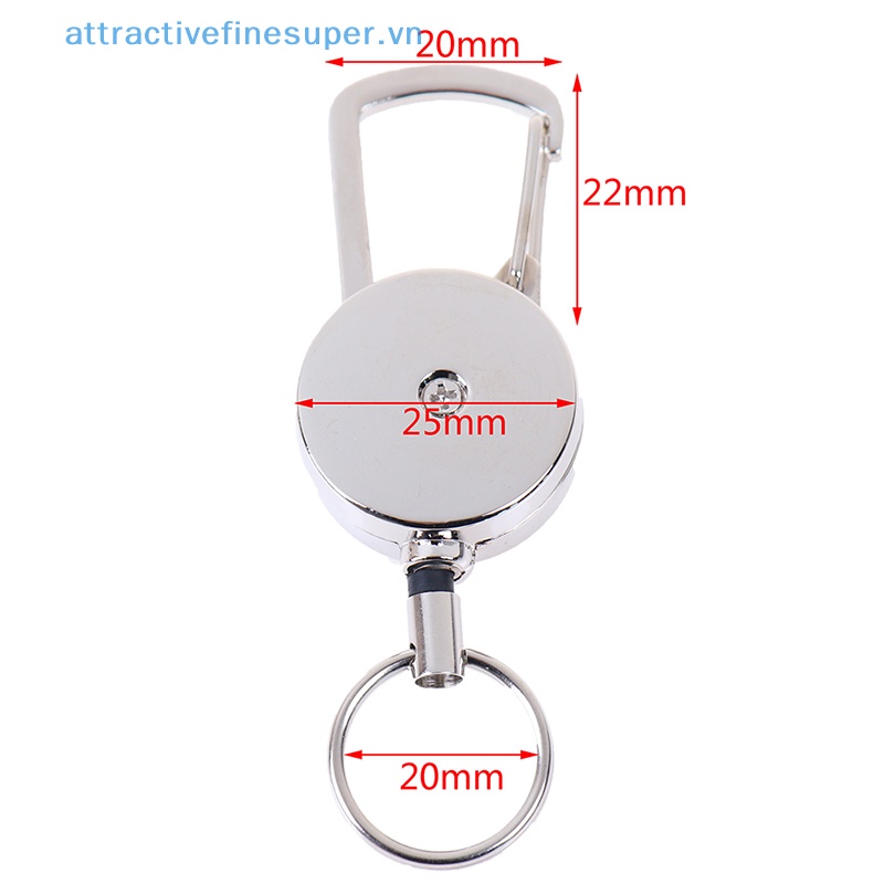 1 Móc Chìa Khóa Có Thể Kéo Dài Thu Gọn 50cm Tiện Dụng