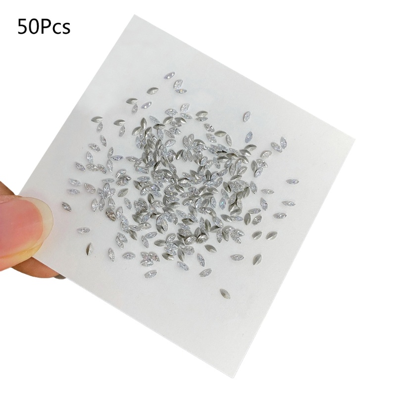 Zuoo Đá Mắt Ngựa Phẳng Đính Móng Tay Nghệ Thuật