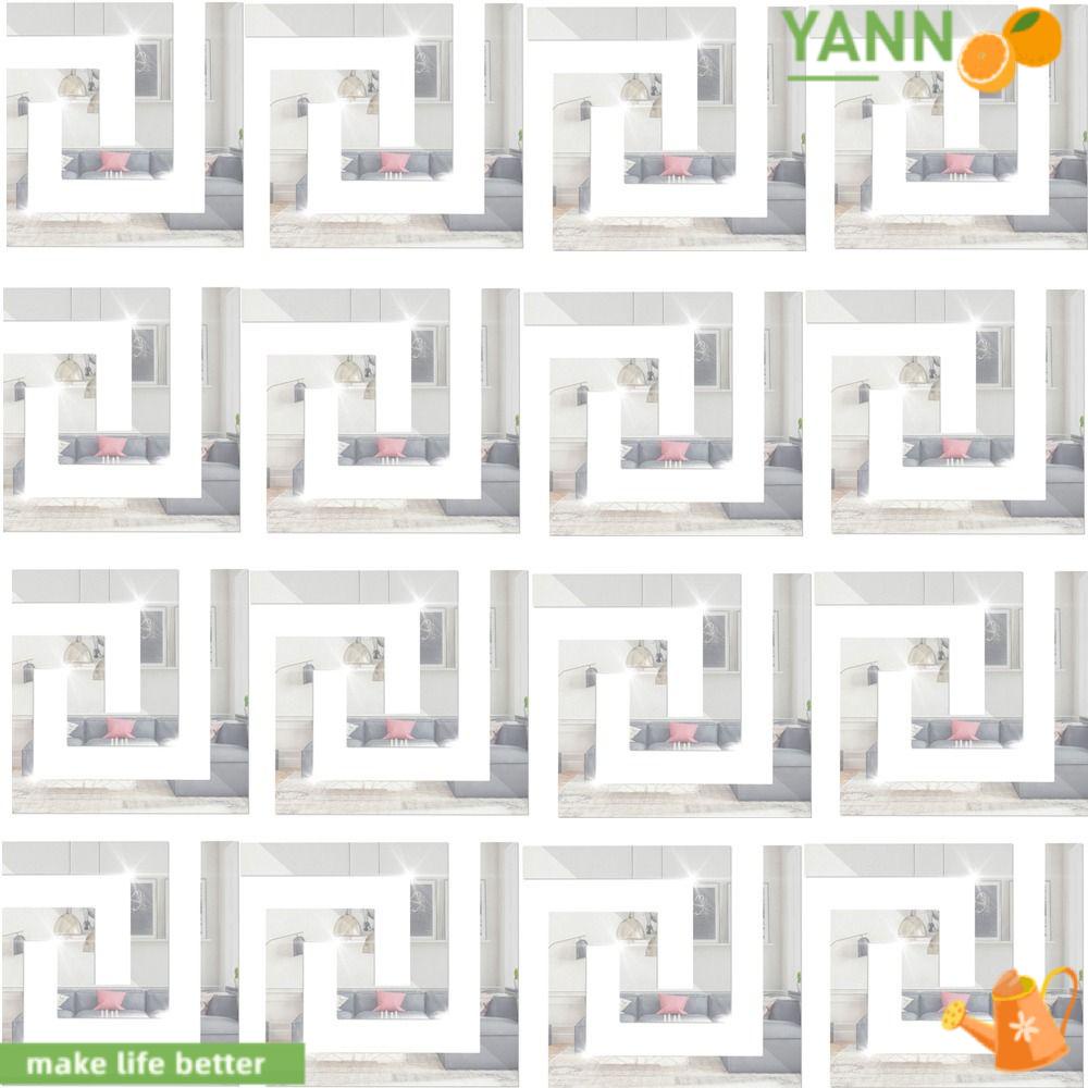 YANN1 Gương Dán Tường Nghệ Thuật