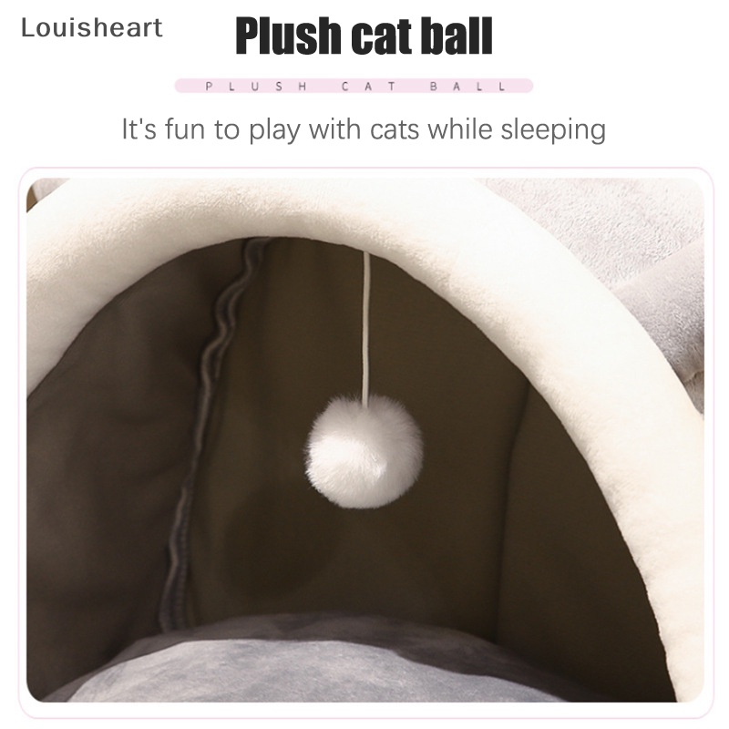 Louisheart Giường Ngủ Ấm Áp Mềm Mại Dành Cho Thú Cưng