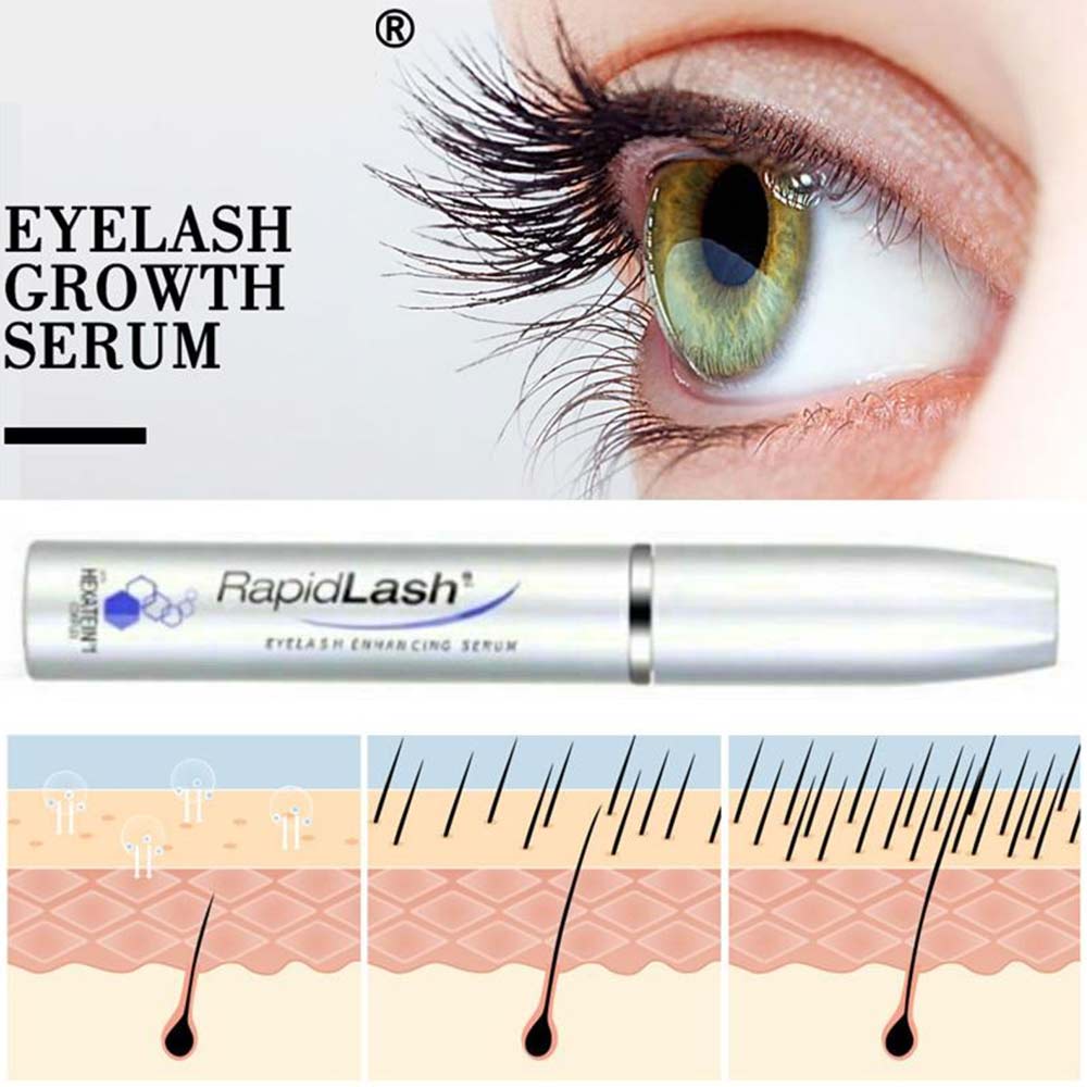 3ml RapidLash Eyelashes Eyebrow Enhancing Growth Serum Rapid Lash Conditioner Revitalizing Lash Extend Lash