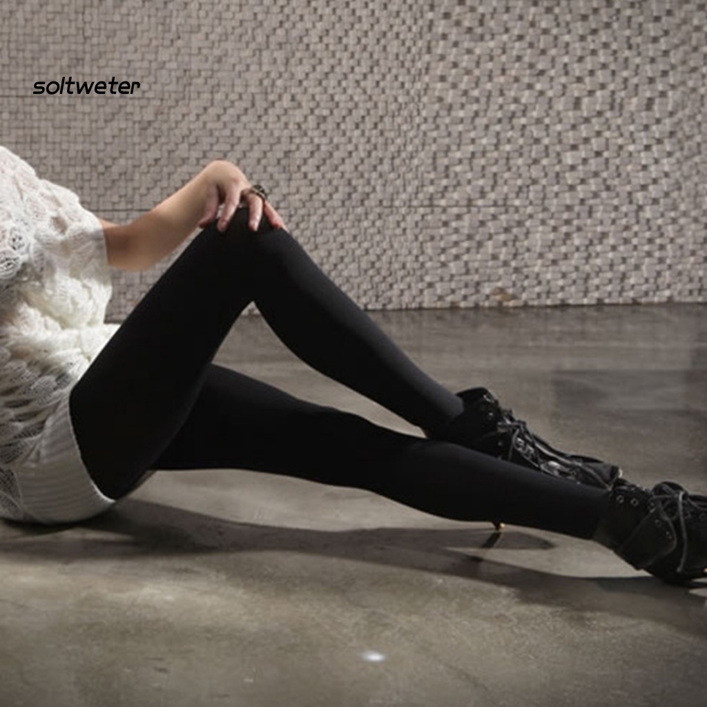 Quần Tất Nylon Màu Sắc Trơn Co Giãn Thoải Mái Thời Trang Dự Tiệc