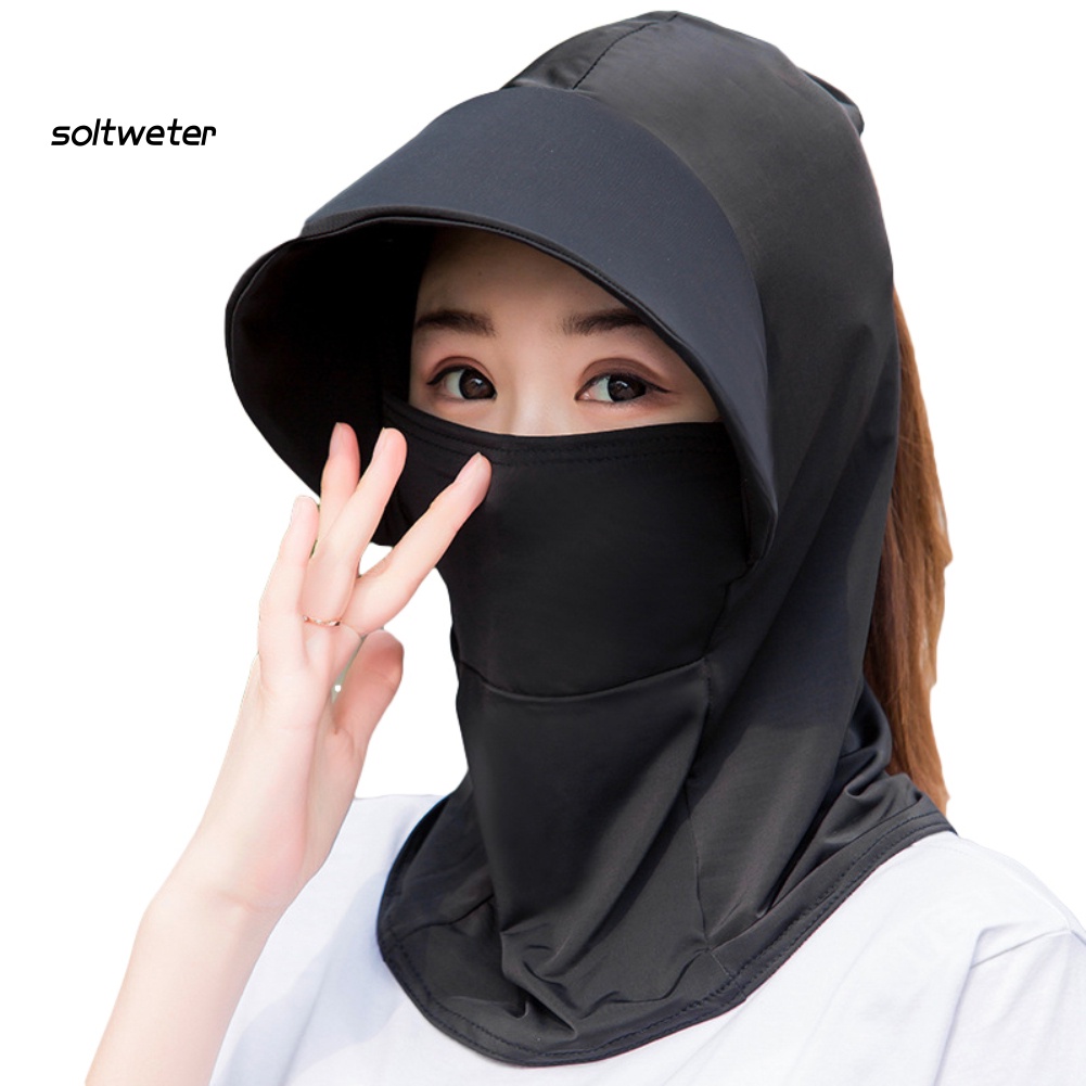 Mũ Chống Nắng Thoáng Khí Che Phủ Toàn Diện Vành Rộng Cho Nữ