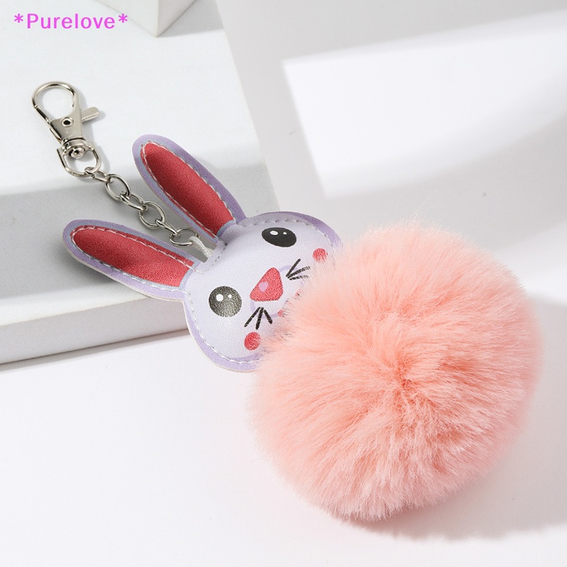 Móc Khóa Hình Mèo Bông Đáng Yêu Dành Cho Nữ Mới