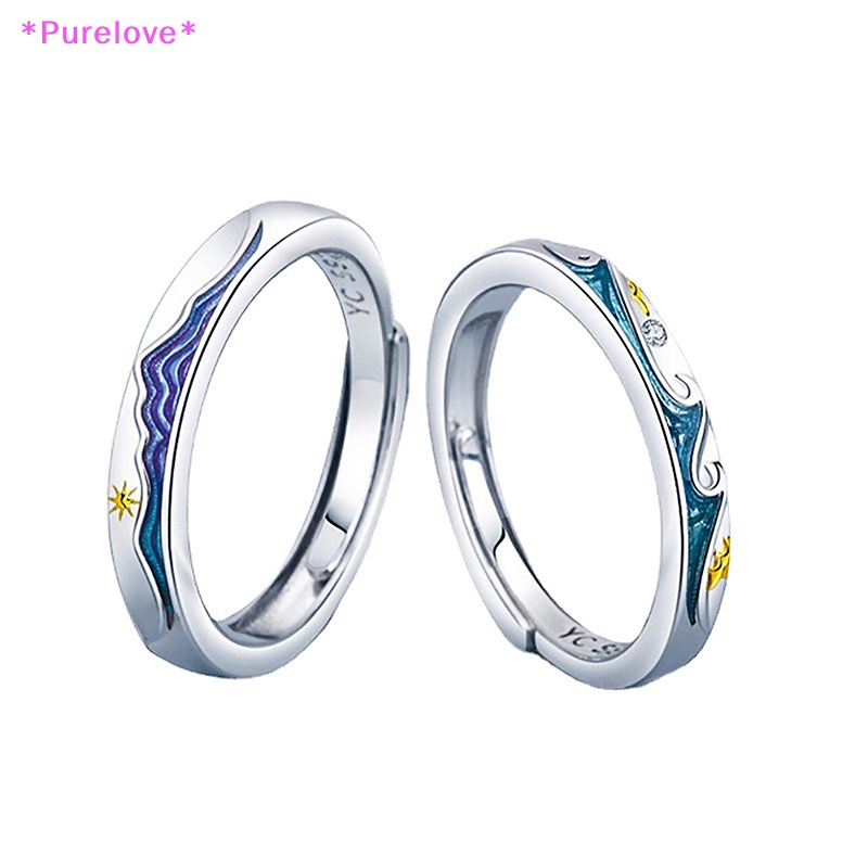 Nhẫn Đôi Khắc Chữ Forever Love Phong Cách Vintage Thời Trang Mới