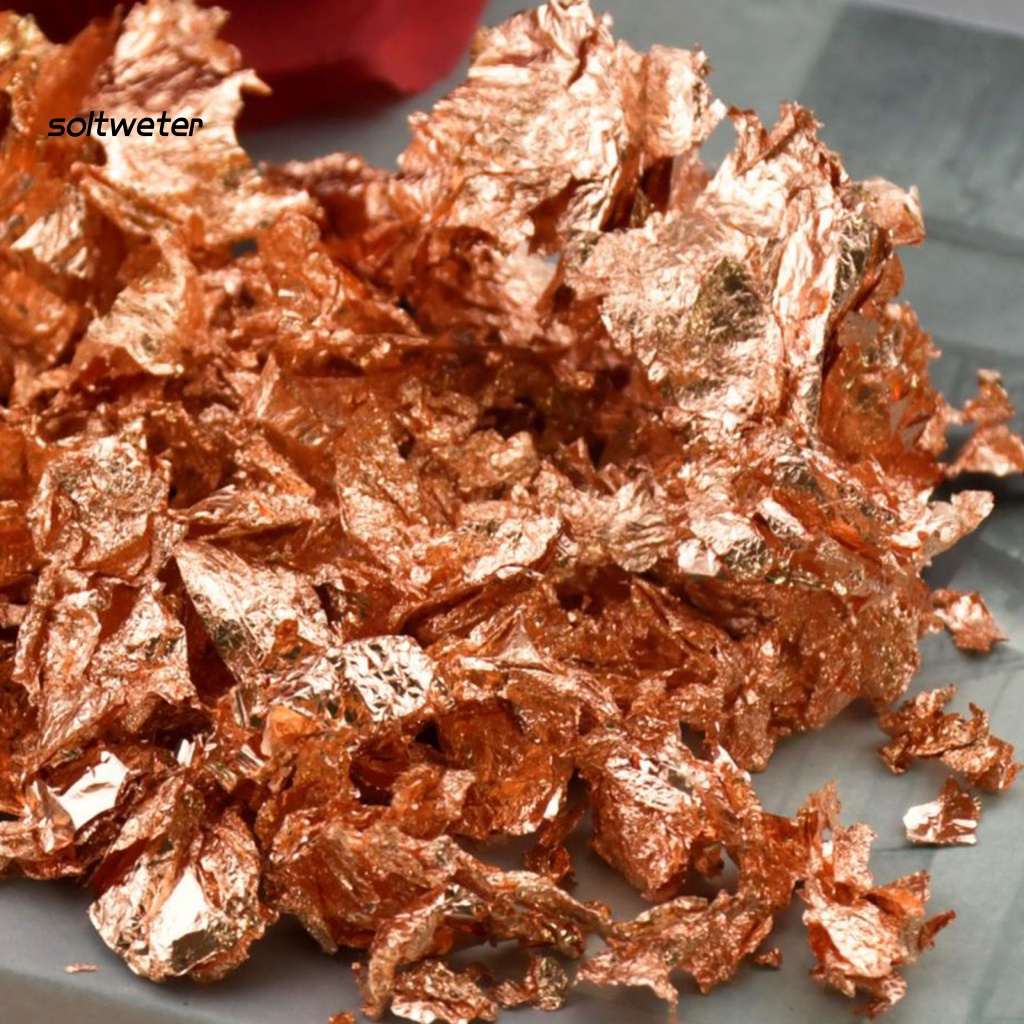 Giấy Foil Vàng Siêu Mỏng Dùng Vẽ Móng DIY 3 Màu Tùy Chọn