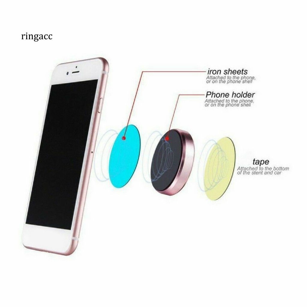 Giá Đỡ Điện Thoại RGA Tự Dính Không Cần Khoan Lỗ Có Nam Châm Hít Gắn Xe Hơi ATV