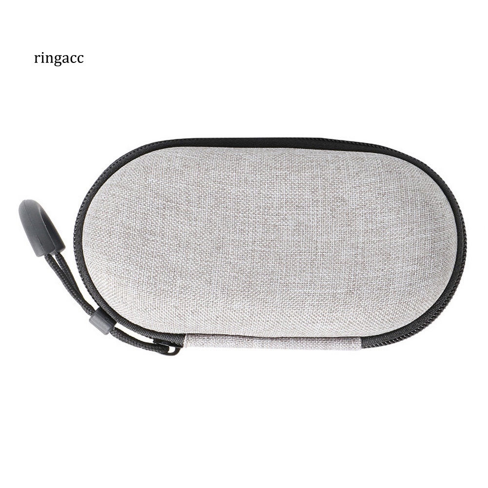 Bộ 2 Túi Đựng Tai Nghe Không Dây EVA Hình Vuông / Tròn Có Khóa Kéo Ốp