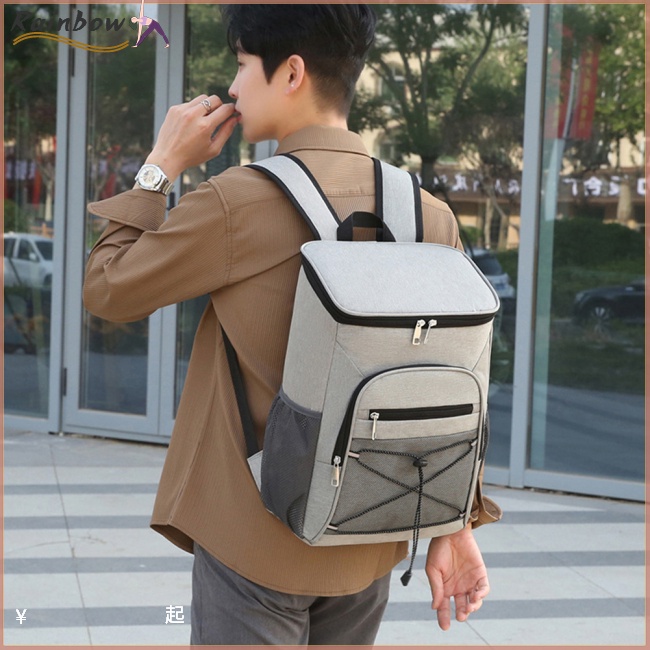 Ba Lô Cách Nhiệt Chống Thấm Nước Sức Chứa Lớn 25L Gọn Nhẹ Tiện Dụng Mang Theo Du Lịch / Cắm Trại