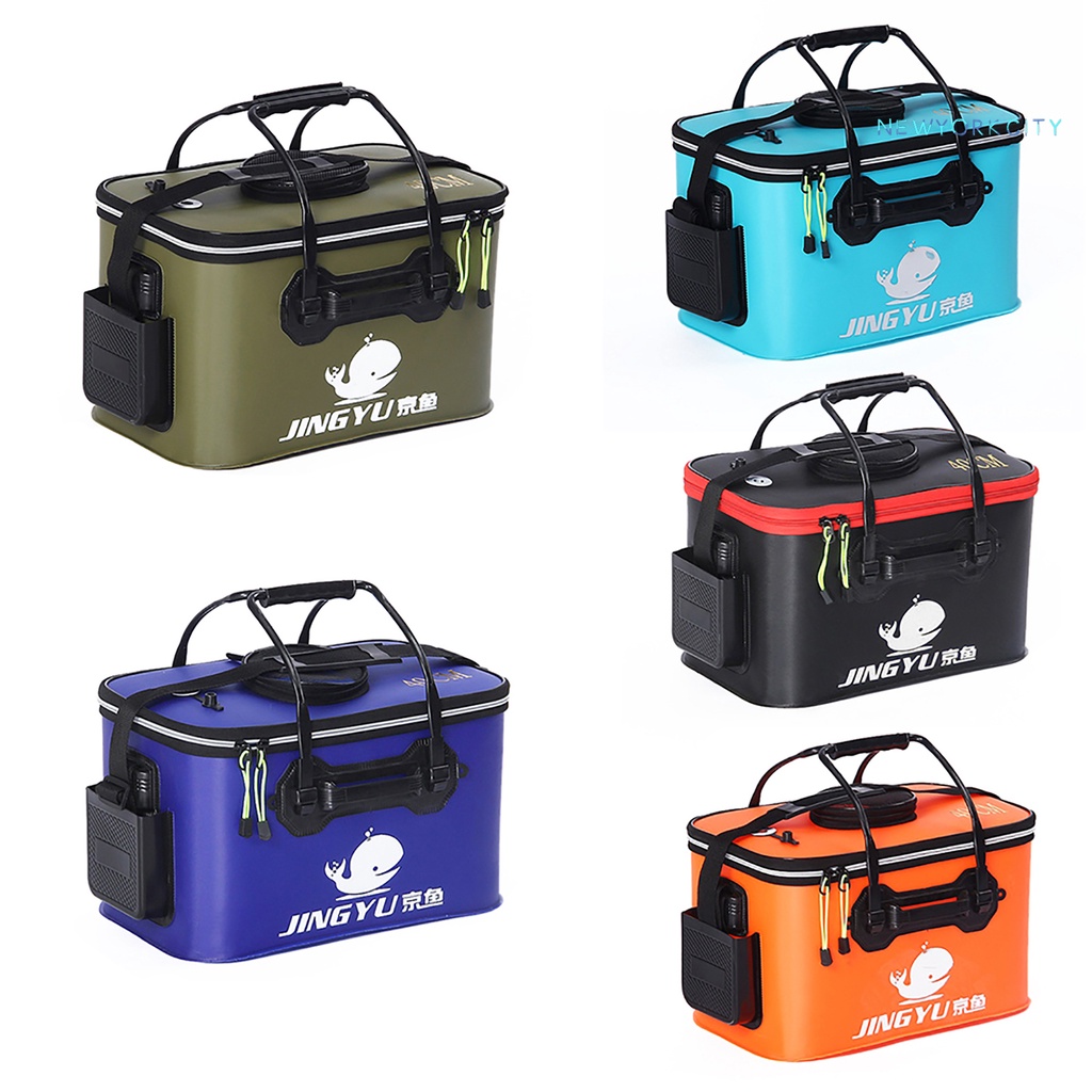 Hộp Đựng Đồ Dùng Câu Cá Chống Thấm Nước Bằng EVA Có Khóa Kéo Tiện Dụng Mang Theo Cắm Trại