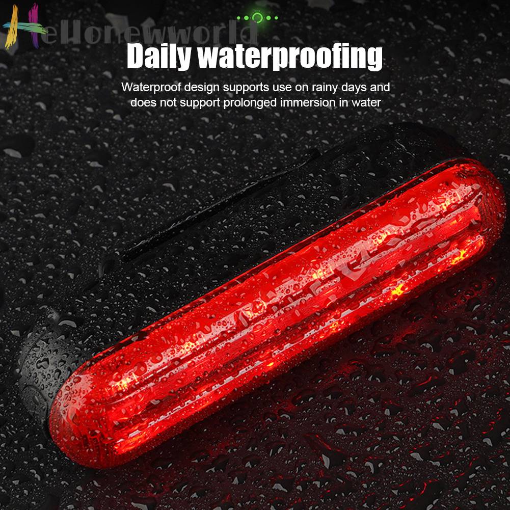 Đèn Phanh Xe Đạp 30LM Cảm Biến Ánh Sáng 450mAh