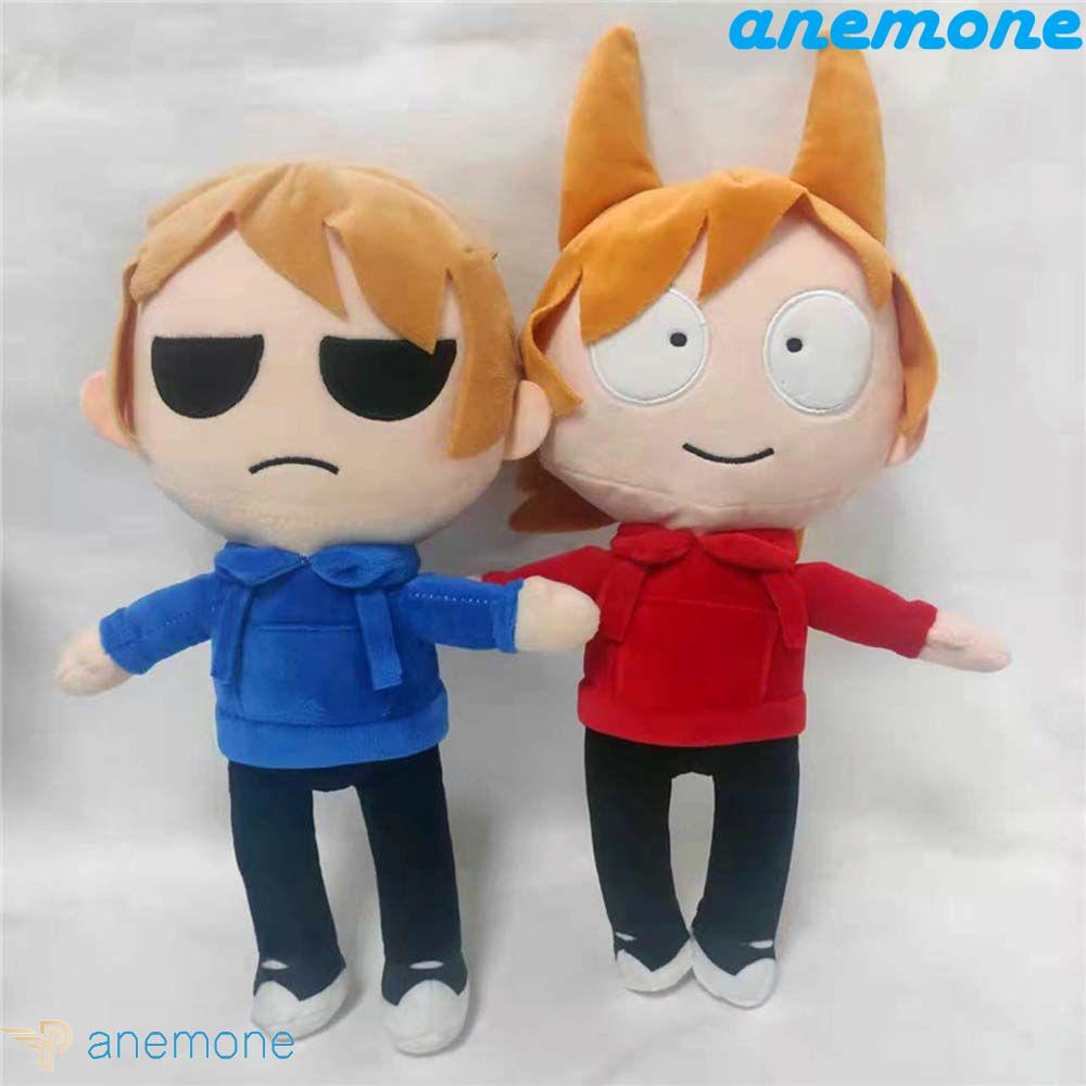ANEMONE Đồ chơi nhồi bông Hình Eddsworld Mềm Mại Trang Trí Nhà Cửa