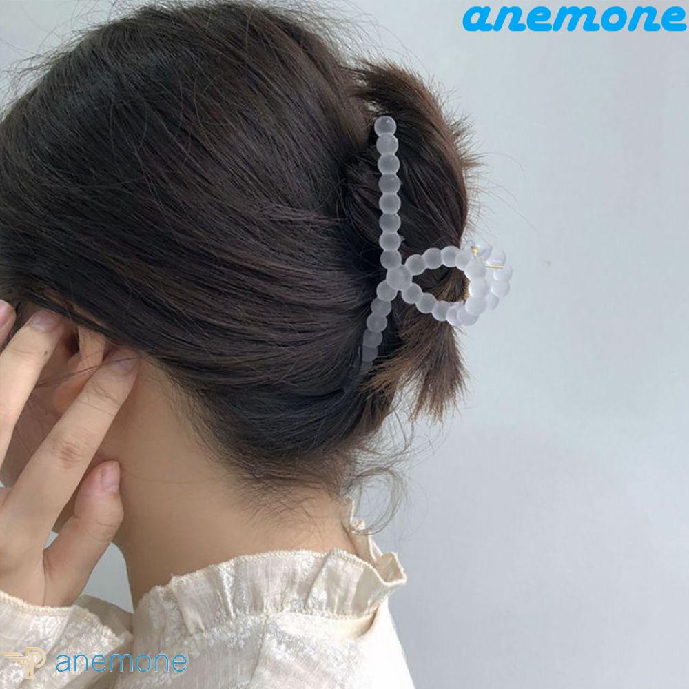 ANEMONE Kẹp Tóc Càng Cua Màu Sắc Ngọt Ngào Cỡ Lớn Phong Cách Hàn Quốc Cho Nữ