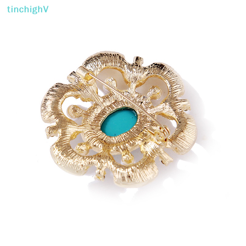 [TinchighV] Trâm Cài Áo Baroque Cổ Điển Đính Ngọc Trai Phụ Kiện Quần Áo [Mới]