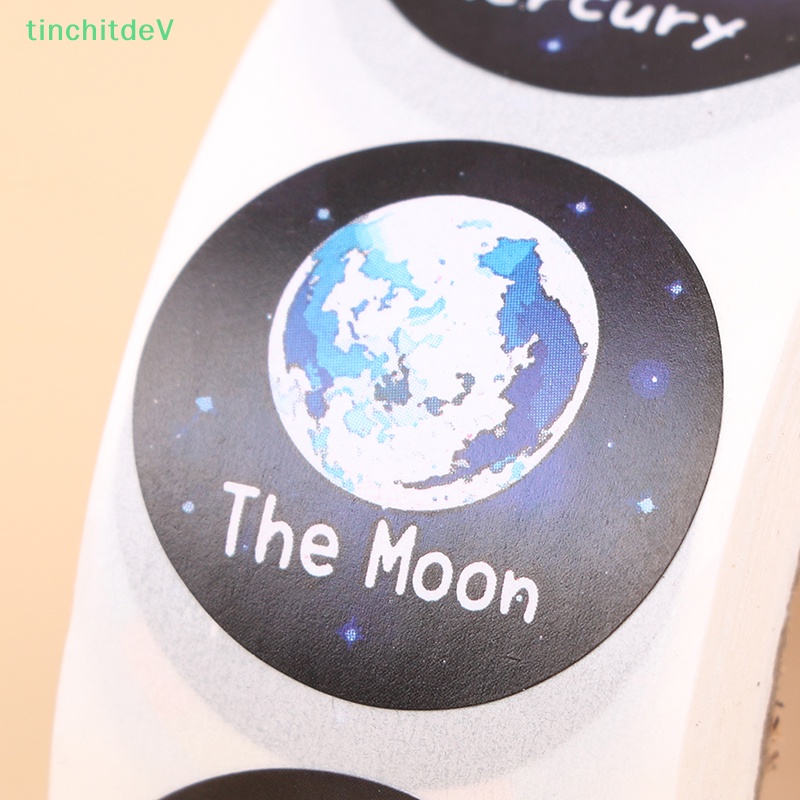 Sticker Dán Khen Thưởng Hình Hành Tinh Không Gian 2.5cm Dành Cho Trẻ Em