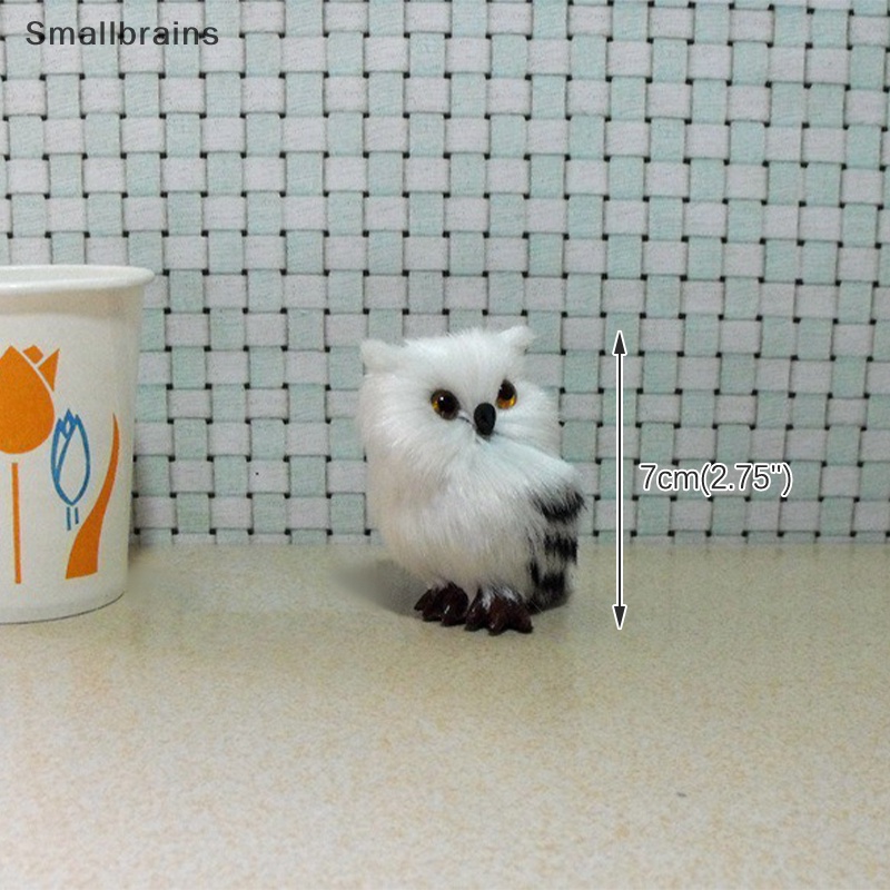 Chim Cú Lông Xù Dễ Thương Dùng Trang Trí Giáng Sinh