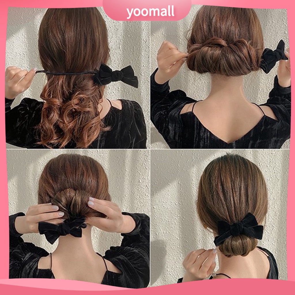 Dụng Cụ Tạo Kiểu Tóc Thắt Nơ Đơn Giản Ngọt Ngào Dễ Phối Đồ
