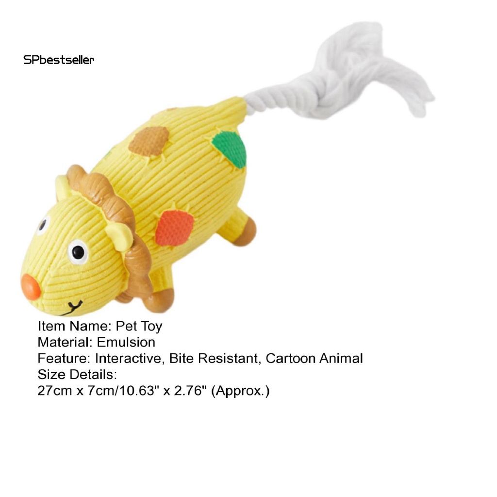 Đồ Chơi Mài Răng Mềm Mại Chống Cắn Cho Thú Cưng