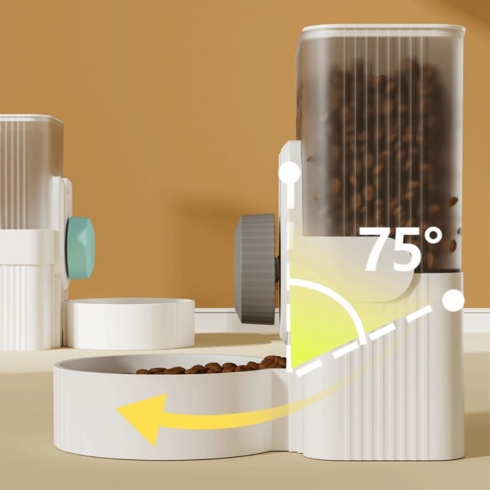 GIOVANNI Máy Đựng Thức Ăn Cho Thú Cưng Bằng Nhựa Nhiều Màu Dung Tích Lớn Đa Năng Có Thể Tháo Rời