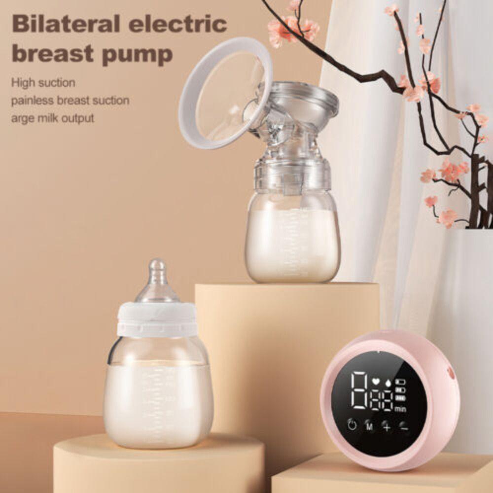 NIUYOU Máy Hút Sữa Mẹ Bằng Điện 2 Chế Độ 9 Mức Độ Bằng Silicon Mềm Thông Dụng