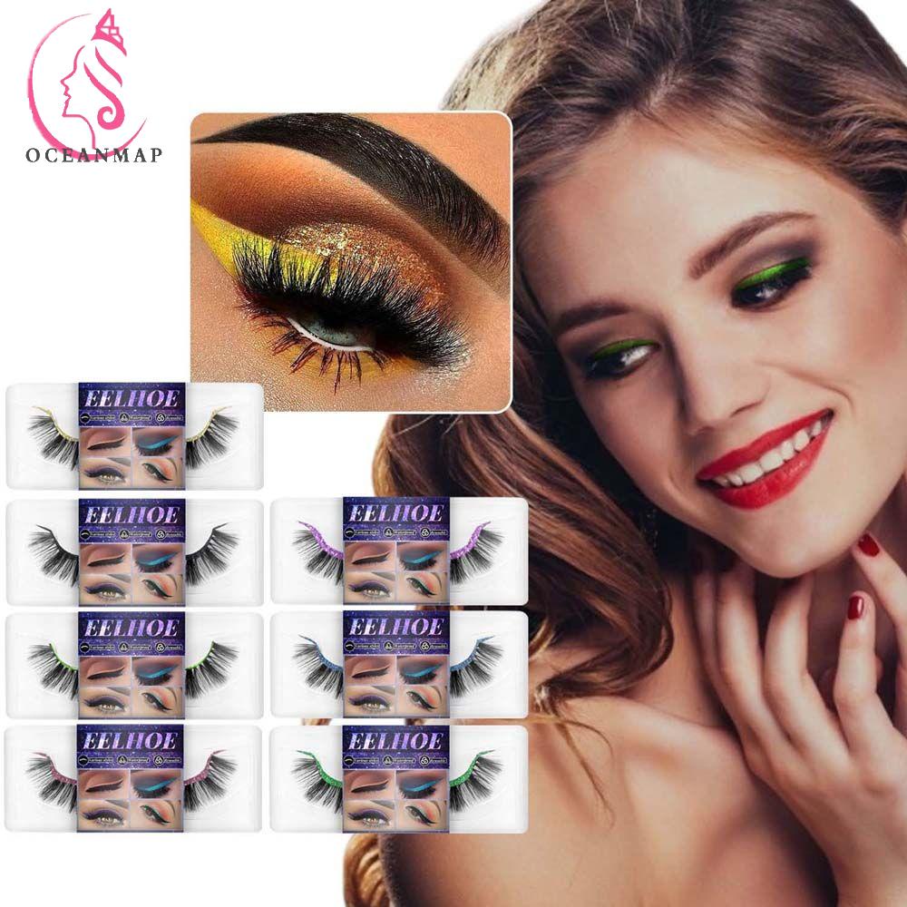 OCEANMAP Miếng Dán Kích Mí Tự Dính Chống Nước Sành Điệu Dành Cho Bạn Nữ